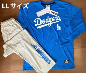 MLB公式 ロサンゼルス・ドジャース　リラクシングウエア上下セット　ＬＬ　新品