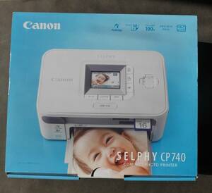 ☆Canon SELPHY CP740 コンパクトフォトプリンター キャノン　セルフィー★