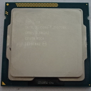 送料無料 INTEL SR0PL Core-i7 3770K 3.50GHz 管理K-44の画像1