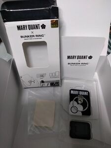 マリークワント　MARY QUANT　スマホリング　開封済み未使用品　※パッケージ傷凹みあり