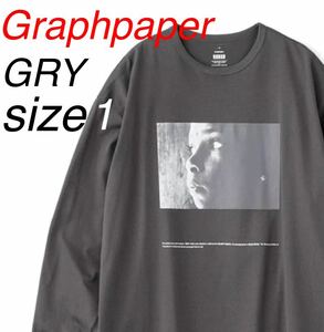 Graphpaper グラフペーパー 長袖 Tシャツ PMD プリント ロンT コモリ POET MEETS DUBWISE オーラリー 