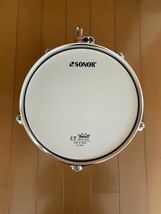 ☆新品未使用 SONOR AQ2 8インチタム ケース付_画像2