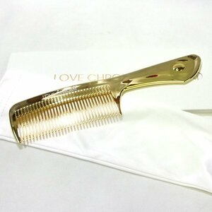 新品 未使用 ラブ クロム K24GP TETSUKI PREMIUM GOLD PRECIOSA ヘアブラシ コーム LOVE CHROME 【329554】