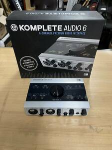 NATIVE INSTRUMENTS KOMPLETE AUDIO 6 オーディオインターフェース 現状品 ジャンク品