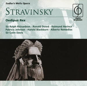 C・デイヴィス／ロイヤル・フィル　ストラヴィンスキー／エディプス王　輸入盤CD、中古