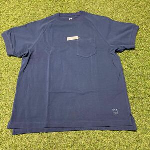 NA181-A51 subtle voice サトルボイス MT Cotton Tee Polo Smoke Navy ユニセックス XSサイズ アウトドア 未使用 展示 Tシャツ