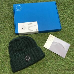 NA034-A36 yamatomici 山と道 Merino Knit Cap Deep Forest UNIRSEX S サイズ ニット帽 アウトドア 未使用 展示品 帽子の画像1