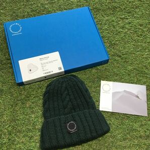 NA035-A36 yamatomici 山と道 Merino Knit Cap Deep Forest UNIRSEX S サイズ ニット帽 アウトドア 未使用 展示品 帽子の画像1