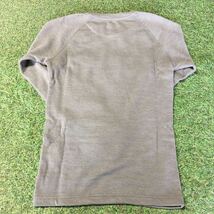 NA094-A64 yamatomichi 山と道 DF Mesh Merino Long Sleeve Olive UNISEX Sサイズ アウトドア 未使用 展示品 ウェア_画像3