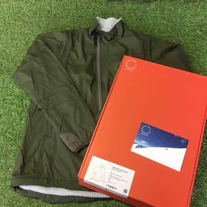 NA261-A71 yamatomichi 山と道 Light Alpha Vest/Jacket Olive MEN Sサイズ アウトドア ハイキング 未使用 展示品 ウェア