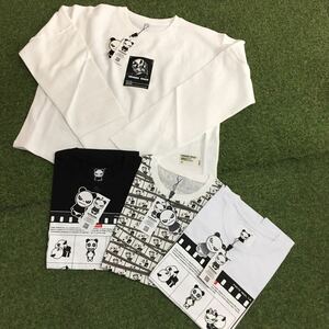 HP561 HIPANDA ハイパンダ Tシャツ トレーナー4点 M Lサイズ シミ汚れあり B品 未使用 展示品 ウェア