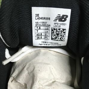 RK438 New Balance ニューバランス 2E L4040AW6 野球 スパイク25.5cm タグ無し 汚れ有り 未使用 展示品 シューズの画像5