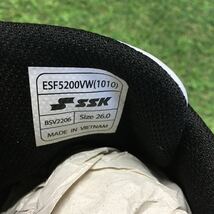 RK606 SSK エスエスケイ プロエッジ TR-VW ESF5200VW 野球 ソフトボール トレーニングシューズ 26.0cm 未使用 展示品 シューズ_画像6