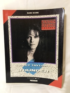 ＜アンディ・テイラー　サンダー＞ANDY TAYLOR　THUNDER バンドスコア BAND SCORE / 楽譜 洋楽 DURAN DURAN デュランデュラン