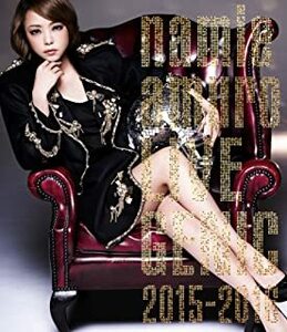 5B0393： 安室奈美恵 namie amuro LIVEGENIC 2015-2016／AVC6-99031