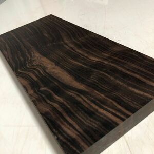黒檀　柾目　厚板　割れなし美品　340×150×21 60サイズ 