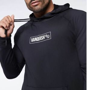 新品未使用　正規品　VANQUISH AGILITY TRICOT BLACK PULLOVER HOODIE上下セット