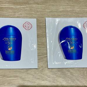 SHISEIDO サンケア ザパーフェクトプロテクター SPF50＋・PA＋＋＋＋ 2ml サンプル 試用見本 2個【送料一律 63円または250円】の画像1