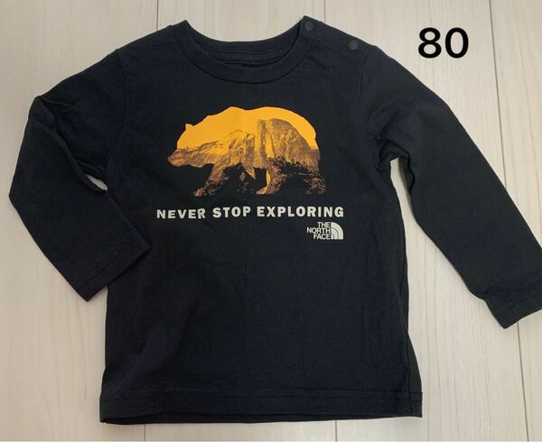 THE NORTH FACE ノースフェイス　カットソー 長袖Tシャツ　80