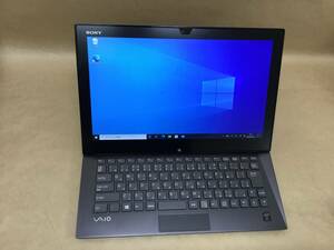 【2403220650】 オフィス付き SONY VAIO Duo13 タブレットPC SVD1323SAJ CI5(4200U)-1.6GHZ 4GB 128GB 13.3インチ WIN10P 無線 BLT カメラ