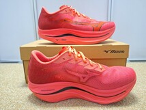 26.0cm　ミズノ　ウエーブリベリオンフラッシュ2　新色　人気の厚底　箱付き　MIZUNO WAVE REBELLION FLASH2_画像3