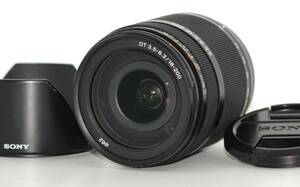 ★美品★ SONY ソニー DT 18-200mm F3.5-6.3 SAL18200 前後キャップフード付属 #S109