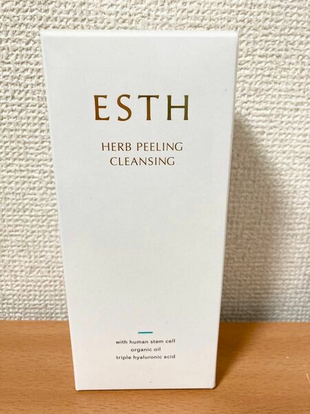 ESTH エス ハーブピーリングクレンジング 120g [毛穴 クレンジング 洗顔 美容液 ブースター パック 1本5役