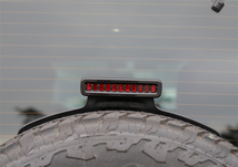 ジープ ラングラー JL ハイ ブレーキ ライト ランプ カバー ABS カーボンファイバー エクステリア 外装 パーツ アクセサリー_画像4