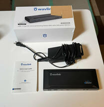 美品！　WAVLINK USB C 4K ユニバーサル ドッキング ステーション ドッキングステーション WL-UG69PD2_画像8