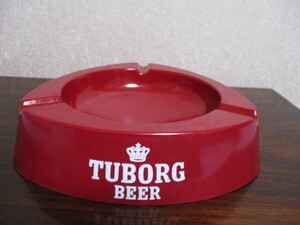 ヴィンテージ◆TUBORG ◆　ッボルグ　ビール　アッシュトレイ灰皿　蚤の市　アンティーク　イタリア製　　