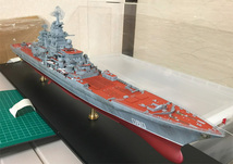 1/350　ロシア/ソ連海軍 キーロフ級巡洋艦カリーニン　塗装済み完成品_画像2