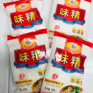 味精 中華味の素 中華調味料 200g 4袋セット