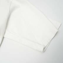 TG7984☆AZ ファクトリー AZ FACTORY コットン カットソー Tシャツ 半袖 オーバーサイズ リボン装飾 バックプリント 白×赤 3XL/4XL_画像4