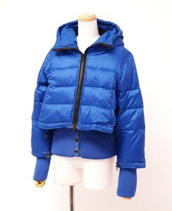 GL8901○未使用*アディダスバイステラマッカートニー adidas by Stella McCartney*フード付き 中綿 ジャケット*X51726 SV021*M*COBALT