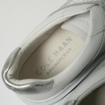 TH2248*定価 2.9万円 コールハーン Cole Haan グランドプロ ラリー Xストラップ スニーカー 6B(23cm相当) 靴 ホワイト×シルバー_画像7