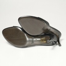 GP3325*《未使用》GUCCI グッチ 37C(23cm相当) マイクロGG ミュール サンダル 靴 ブラック イタリア製 春夏おすすめ◎_画像5