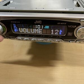 動作品 JVC ビクター MDレシーバー KD-M515-B カーMDデッキ ハーネス付の画像3