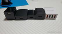 まとめて5個　ACアダプター USB充電器 タイプA 同時充電4ポート QC3.0 スマホ　パソコン　iPhone android_画像2