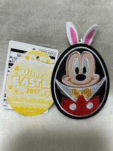 TDR ディズニー ワッペンバッジ ミッキー　イースター 2017