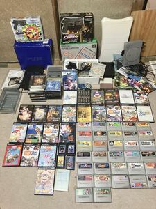  game machine summarize DS Super Famicom Famicom soft PlayStation 2 game soft 70ps.@ and more time klaisis gun navy blue PlayStation 