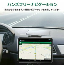 woleyi タブレットホルダー CDスロット取り付け車載ホルダー 携帯電話とタブレット両用 自動車マウントホルダー スマホスタンドカーマウン_画像4