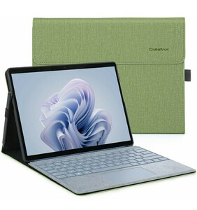 Omnpak Microsoft Surface Pro 9 2022 ケース 専用保護カバー Surface Pro 9カバー 表面内蔵保護 多視角 スタンド ケース キーボードを収納