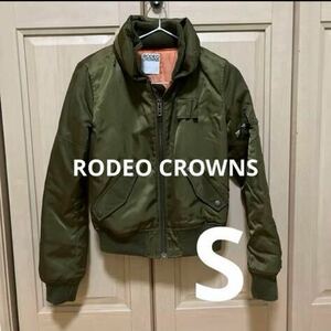 RODEO CROWNS ロデオクラウンズ MA-1 フライトジャケット S