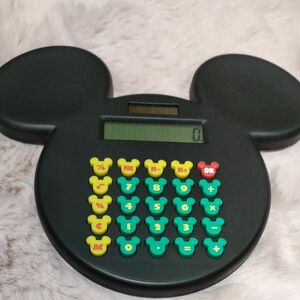 ミッキーマウス　フェイス型電卓