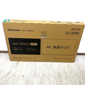 【箱凹みあり】Hisense ハイセンス 4K 50型 液晶TV 50A6H【未使用品】