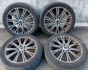 17インチ【BRIDGESTONEタイヤ付き】アルミホイール4本セット☆215/50R17☆セレナ、ヴォクシー、ノア、ステップワゴン、エスクァイア等