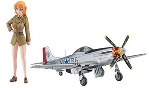 ハセガワ ストライクウィッチーズ シャーロット・E・イエーガー w/P-51D ム