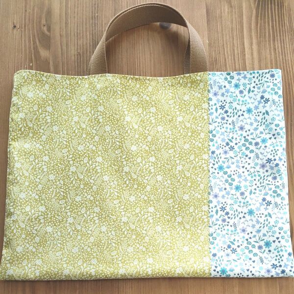 レッスンバッグ 小花柄 ④ ハンドメイド