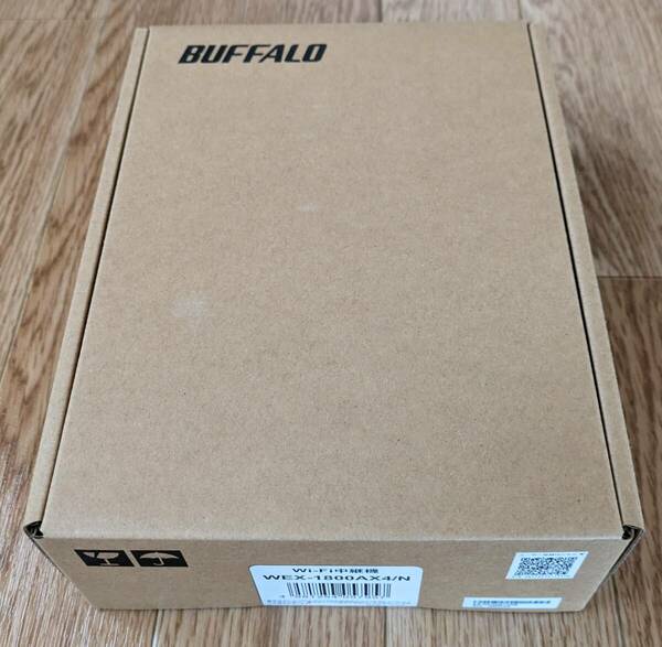 【新品未使用】BUFFALO 無線LAN中継機 WEX-1800AX4/N 11ax/ac/n/g/b 1201+573Mbps【簡易包装パッケージ】（その５）