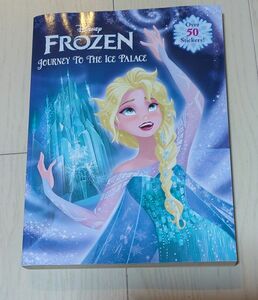 アナと雪の女王　ぬり絵　中古洋書 ≪洋書≫ 